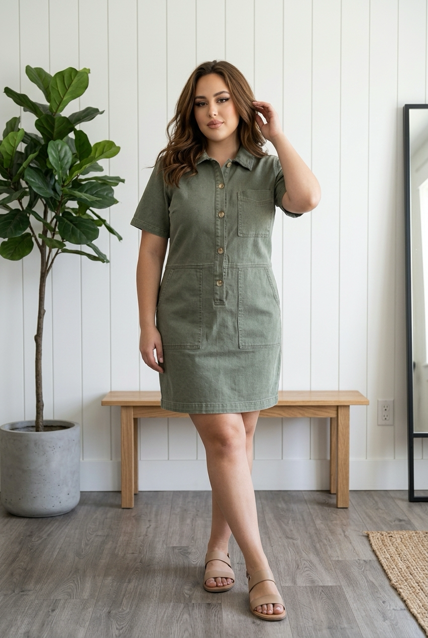 Zoe Denim dress