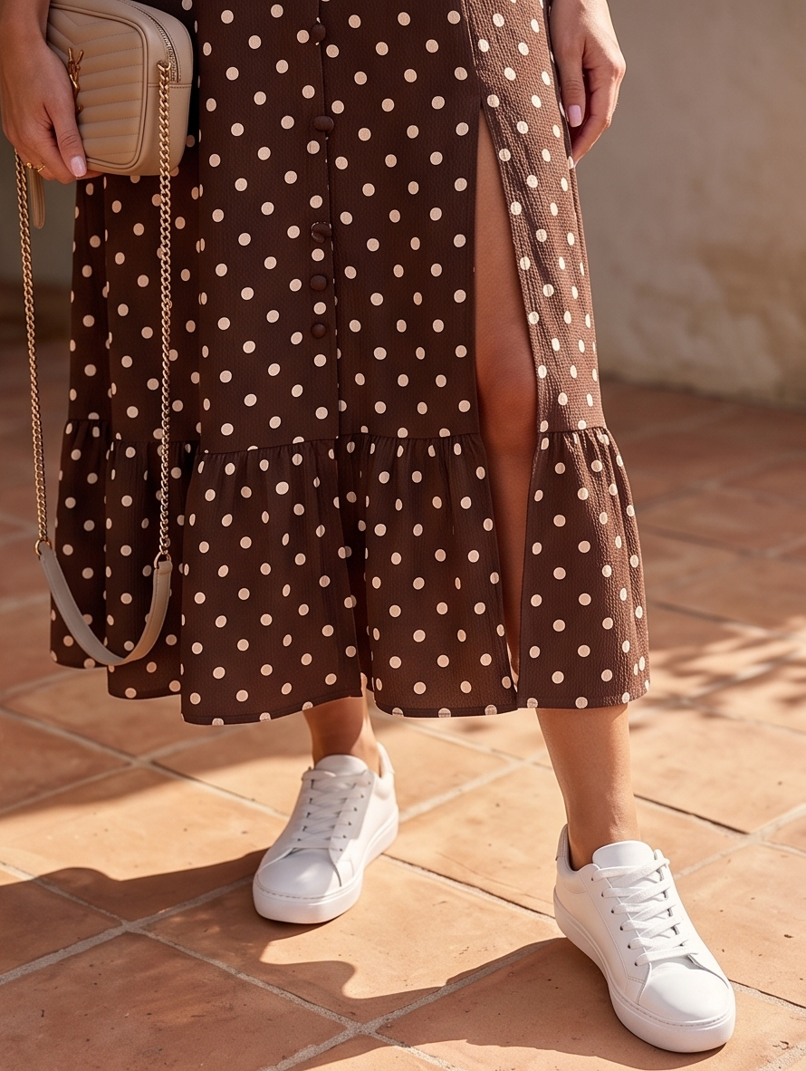 Samantha polka dot Dress